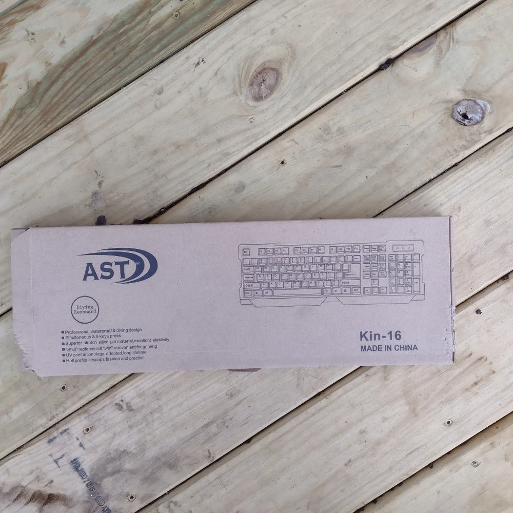 AST diving keyboard new in package Kwerty